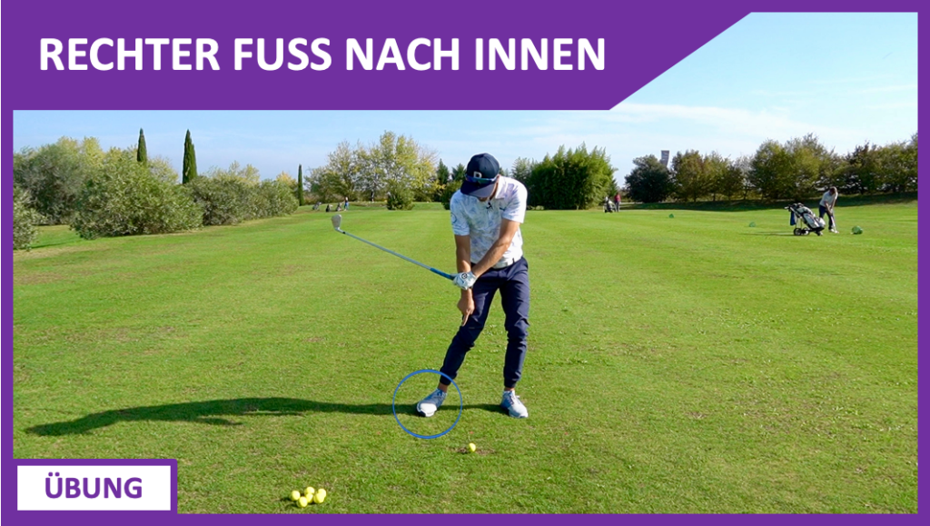 RECHTER FUSS NACH INNEN